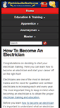 Mobile Screenshot of electricianauthority.com